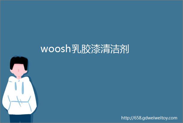woosh乳胶漆清洁剂